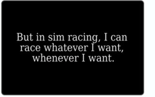 Why i Sim Race