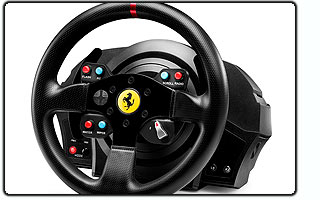 THRUSTMASTER T300 Ferrari GTE Wheel for PC / PS4/ PS3 Motion