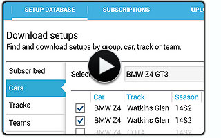 iRacing Setup Sync