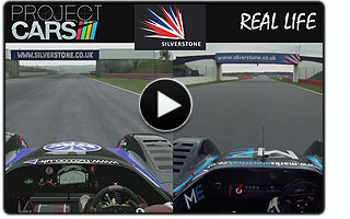 Project Cars Radical at Silverstone vs Real