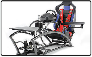 Matthijs van der Plaats sim Racing Rig