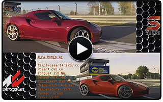 Alfa Romeo 4C AC vs real