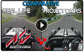 DigiProst Cadwell Park comparison video
