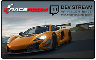 RaceRoom Development Stream