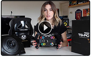 Siimracinggirl Thrustmaster TS-PC Racer Review