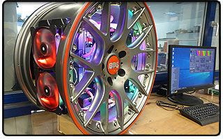 BBS Wheel Rim PC Case