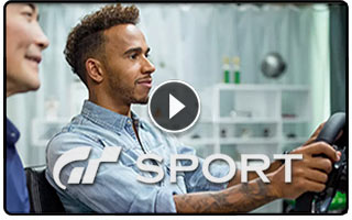 Lewis Hamilton in GT Sport