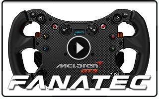 Fanatec CSL Elite Steering Wheel McLaren GT3