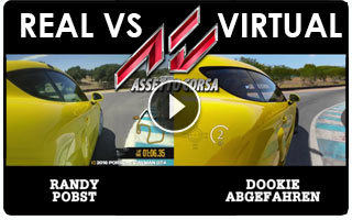 Assetto Corsa Real VS Virtual Cayman GT4 at Laguna