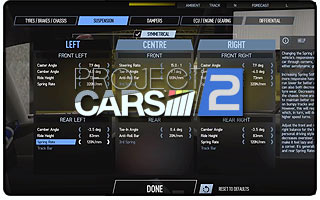 Project CARS 2 Suspension