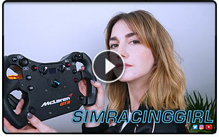 Fanatec CSL Elite Steering Wheel McLaren GT3 SimRacingGir