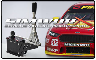 Simworx Supercar Billet Sequential Shifter