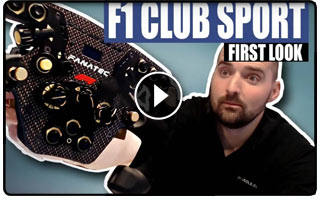 GamerMuscle Fanatec ClubSport Steering Wheel F1