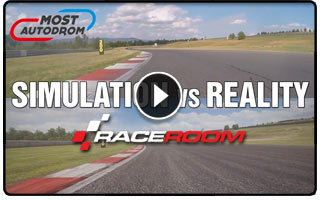 Real vs Sim Most Autodrom