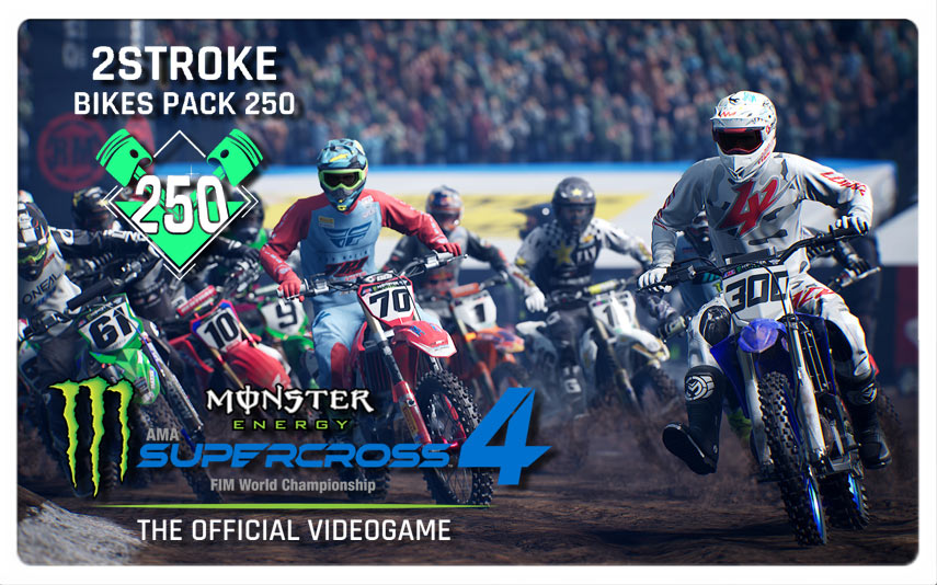 Monster Energy Supercross 4 - 2Stroke Bikes Pack (250) DLC Available -  Bsimracing