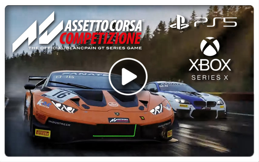 Assetto Corsa Competizione arrives on PS5 and Xbox Series X