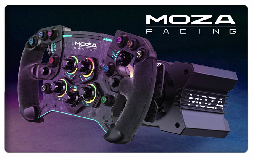 New Moza GS Racing Wheel  Moza R9 Direct Drive Wheelbase - Bsimracing