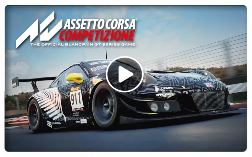 GT Racing Sim 'Assetto Corsa Competizione' Receives Physics Revamp