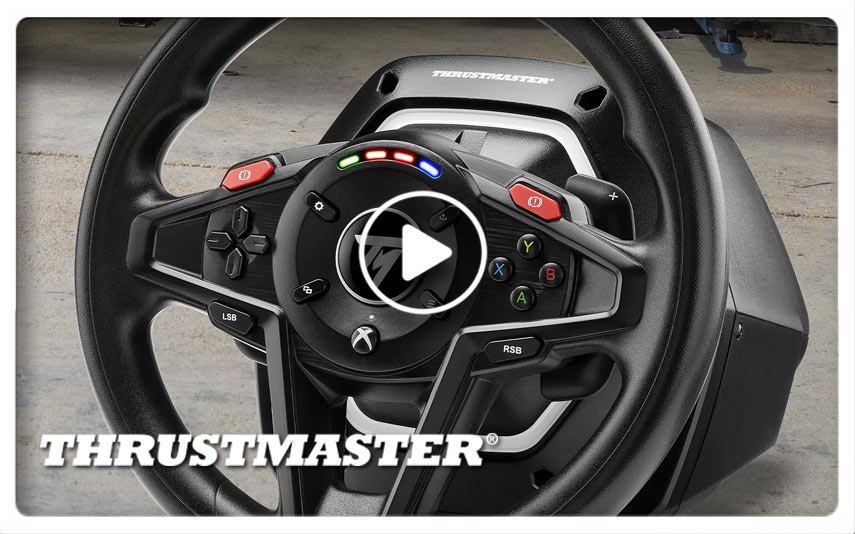 New Thrustmaster T128 Wheel and T2PM Pedals Launched - ORD