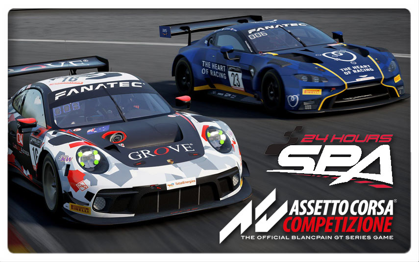 SPA BELGICA ASSETTO CORSA COMPETIZIONE RPM ESPORTS ETAPA 3 AO VIVO 