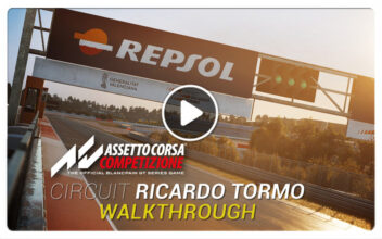 Assetto Corsa Competizione - Circuit Ricardo Tormo Track Walkthrough