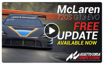 Assetto Corsa Competizione 2023 McLaren 720S GT3 Evo