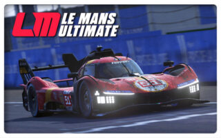 Le Mans Ultimate Gameplay Video – External View Ferrari 499P