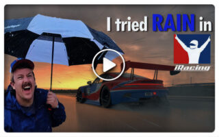 Matt Malone tries iRacing Rain