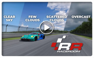 RaceRoom Cloud Coverage Options
