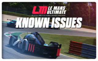 Le-Mans-Ultimate Known Issiues